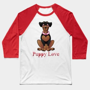 Rottweiler ~ Puppy Love Baseball T-Shirt